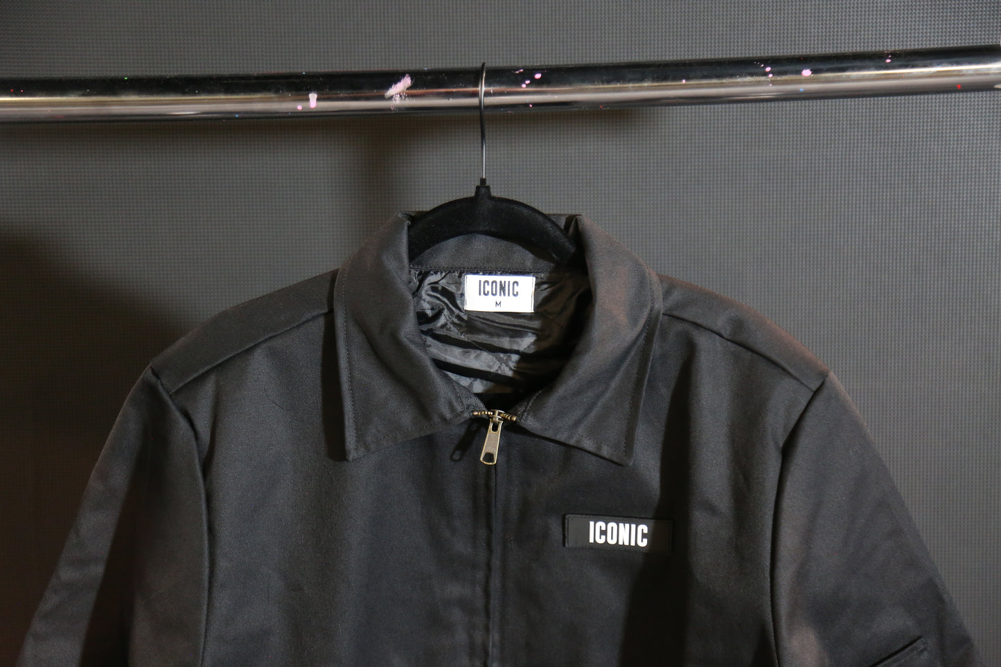 Iconic Mechanic Jacket (Black)