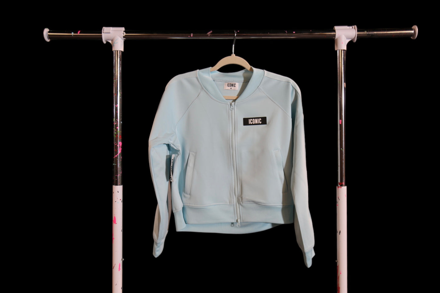 Women's Iconic Zip Tracksuit (Baby Blue)