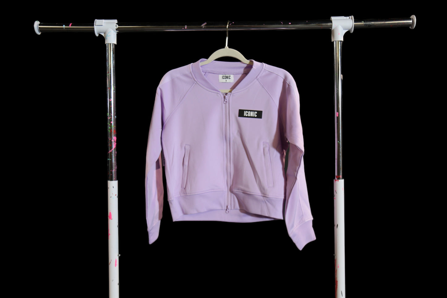 Women's Iconic Zip Tracksuit (Lavender)